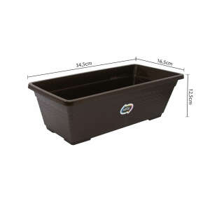 MEGA PLAST RECTANGULAR FLOWER POT | 1694 - Image 