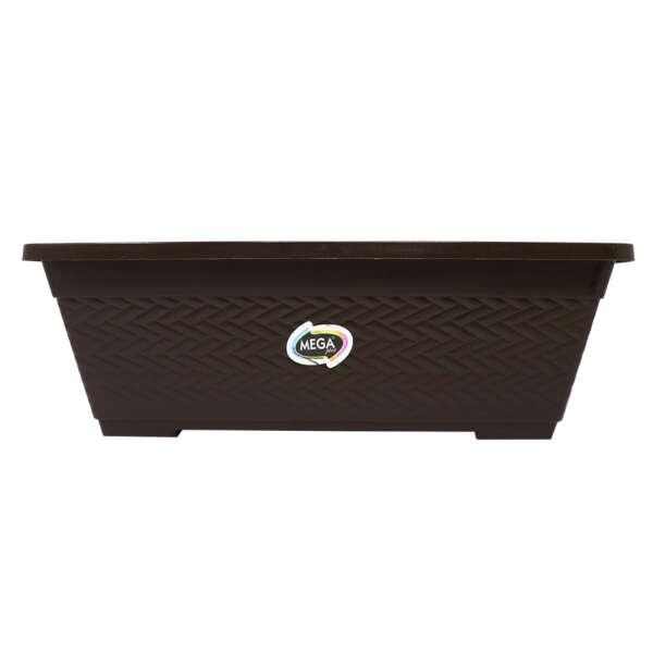 MEGA PLAST RECTANGULAR FLOWER POT | 1694 - Image 