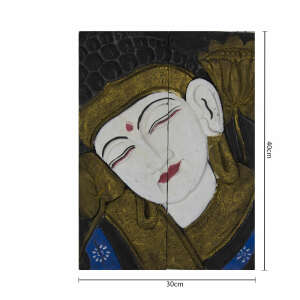 DECORATIVE BUDDHA PANEL 40CM x 30 CM | BALINJ480220 - Image 