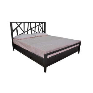SURINAME MADE BED BLACK WIDOW 180X200 | | BLACK WIDOW BED - Image 