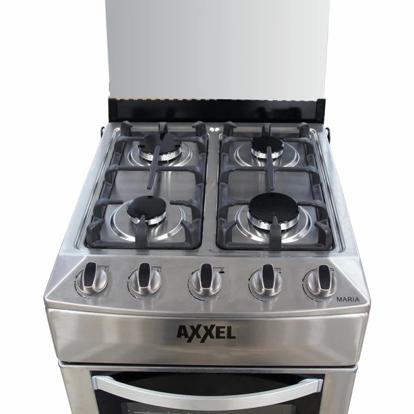 AXXEL 20" 4 BURNERS STAINLESS STEEL GAS RANGE | CNT-MARIA - Image 