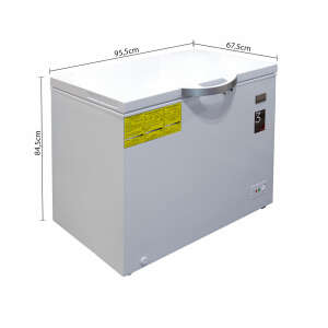 FRIGIDAIRE 9.0 CU.FT CHEST FREEZER WHITE | FFCC25A3HUW - Image 