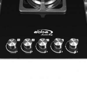 5 BURNER GAS COOKTOP GAS ON GLASS