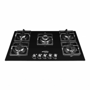 5 BURNER GAS COOKTOP GAS ON GLASS
