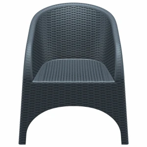 Aruba Dark Grey Armchair