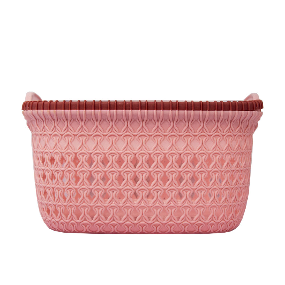 PLASTIC RATTAN STORAGE BASKET | 5803051 - HSDS Online