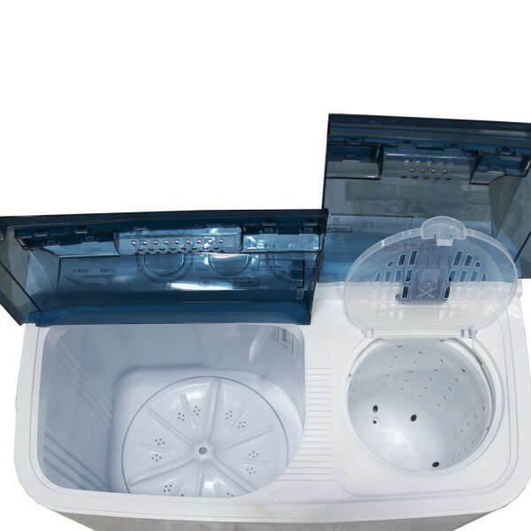 SHARP 8KG TWIN TUB SEMI AUTOMATIC WASHING MACHINE 110V WHITE | MN-8KGT - Image 