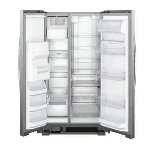 WHIRLPOOL 21 CU.FT. SIDE BY SIDE REFRIGERATOR WITH ICE DISPENSER | 7WRS21SDHM