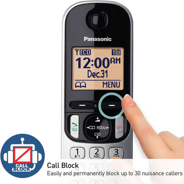 PANASONIC 6.0 DECT CORDLESS PHONE