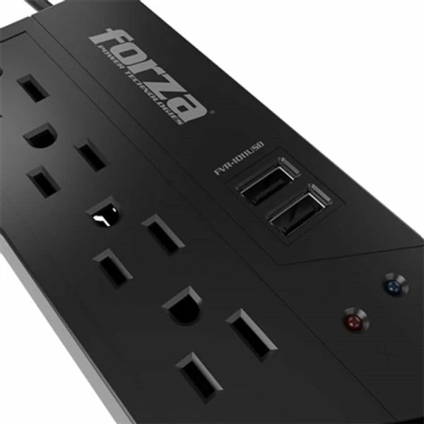 FORZA 500W AUTOMATIC VOLTAGE REGULATOR 115V | FVR-1011USB - Image 