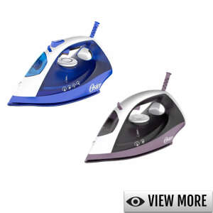 OSTER STEAM IRON NON-STICK SOLEPLATE | VARIETY