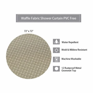 HOOKLESS SHOWER CURTAIN | VARIETY - Image 