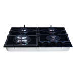 FAGOR GAS COOKTOP 220V BLACK | 3CFI-3GLSTC - Image