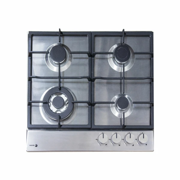 FAGOR GAS COOKTOP 60CM STAINLESS 220V | HG-640RX - Image 