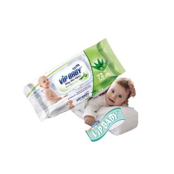 VIP BABY WIPES 72PCS | NV-D111031 - Image 