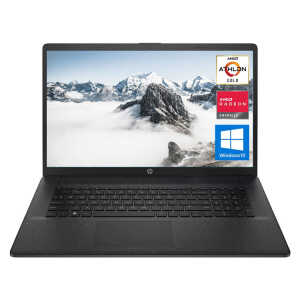 HP 17.3 AMD ATHLON GOLD 3150U + AMD RADEON 8GB-256SSD | 2Q7V8AV_BK - Image 