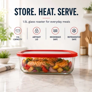 MARINEX DEEP RECTANGULAR ROASTER | GD16216010N - Image 
