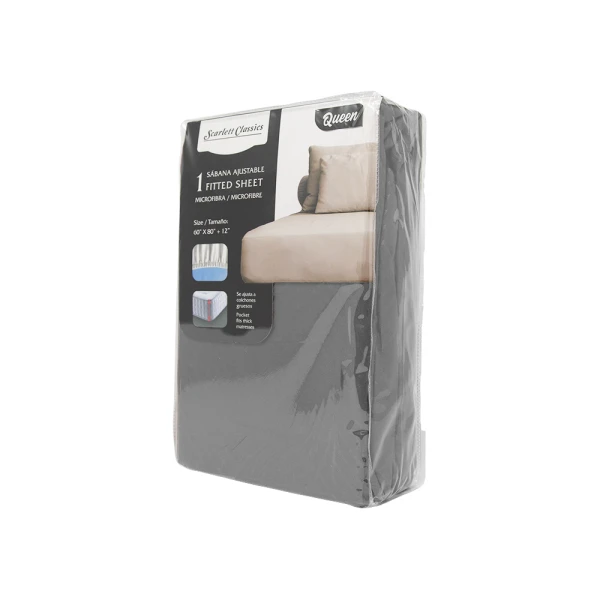 SCARLETT CLASSICS FULL-SIZED FITTED SHEET 54" X 75" | NV-761 - Image 