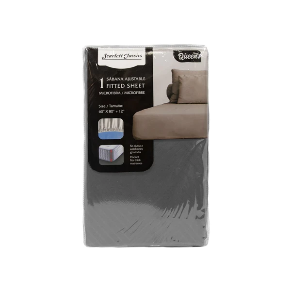 SCARLETT CLASSICS FULL-SIZED FITTED SHEET 54" X 75" | NV-761 - Image 