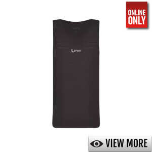 LUPO SLIM 41055-00 EXTRA LONG WAIST FLOSS THONG SHAPEWEAR BLACK