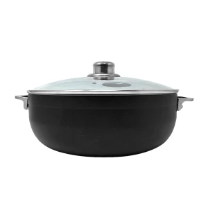 LOTUS 30 CM ALUMINIUM POT