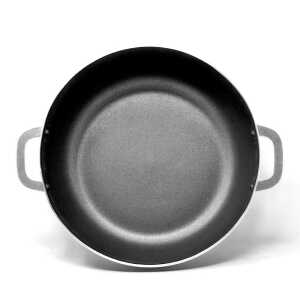 LOTUS 30 CM ALUMINIUM POT WITH GLASS LID BLACK | AC-B030 - Image 