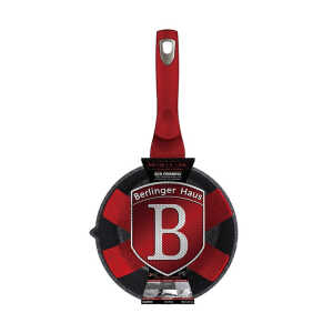 BERLINGER HAUS 1.2L SAUCE PAN 16X7.5CM BURGUNDY | BH-1255N - Image 