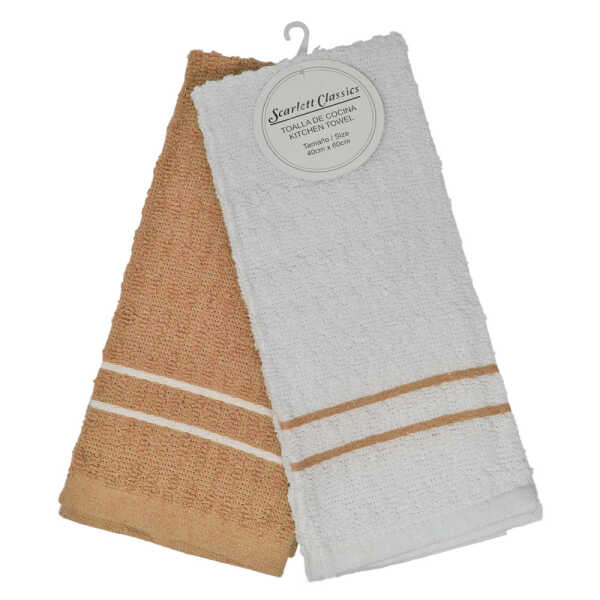 SCR-2692-5 SCARLETT CLASSICS KITCHEN TOWELS | SCR-2692 - Image 1