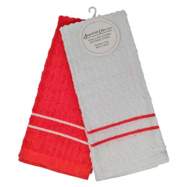 SCARLETT CLASSICS KITCHEN TOWELS | SCR-2692 - Image 