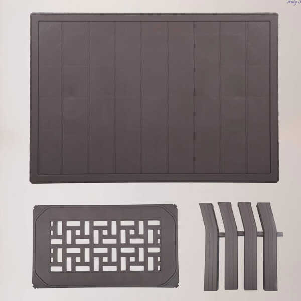 PLASTIC BROWN COFFEE TABLE | CT-001 - Image 