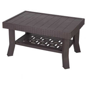 PLASTIC BROWN COFFEE TABLE | CT-001 - Image 