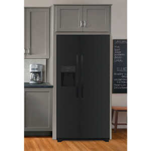 FRIGIDAIRE 25.6 CU.FT. 36" STANDARD DEPTH SIDE BY SIDE REFRIGERATOR 115V | FRSS2623AB - Image 