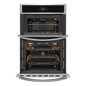 FRIGIDAIRE GALLERY 27" ELECTRIC WALL OVEN - MICROWAVE COMBINATION STAINLESS STEEL | GCWM2767AF - Image 