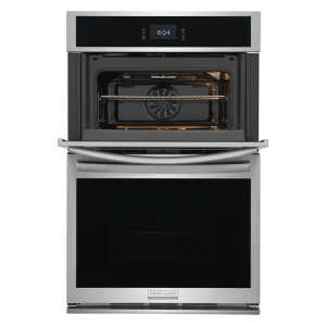 FRIGIDAIRE GALLERY 27" ELECTRIC WALL OVEN - MICROWAVE COMBINATION STAINLESS STEEL | GCWM2767AF - Image 