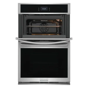 FRIGIDAIRE GALLERY 27" ELECTRIC WALL OVEN - MICROWAVE COMBINATION STAINLESS STEEL | GCWM2767AF - Image 