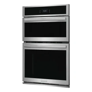 FRIGIDAIRE GALLERY 27" ELECTRIC WALL OVEN - MICROWAVE COMBINATION STAINLESS STEEL | GCWM2767AF - Image 