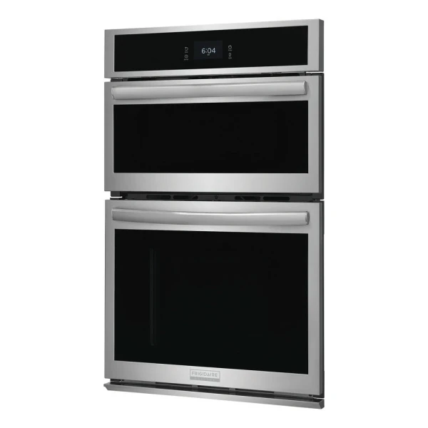 FRIGIDAIRE GALLERY 27" ELECTRIC WALL OVEN - MICROWAVE COMBINATION STAINLESS STEEL | GCWM2767AF - Image 