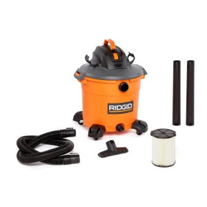 RIDGID VACUUM CLEANER 16 GALLON 5.0 PEAK WET/DRY SHOP | HD1640 - Image 