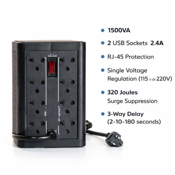 MAGNETICS 1500VA VOLTAGE REGULATOR 220V | MAG-033 - Image 