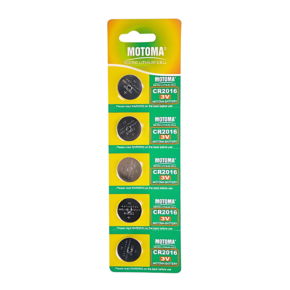 MOT-CR2016-SB-1 MOTOMA LITHIUM COIN BATTERY 1PC| MOT-CR2016-SB - Image 1