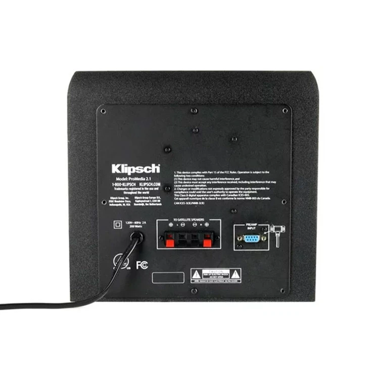 Klipsch promedia 2.1 shop speaker wire replacement