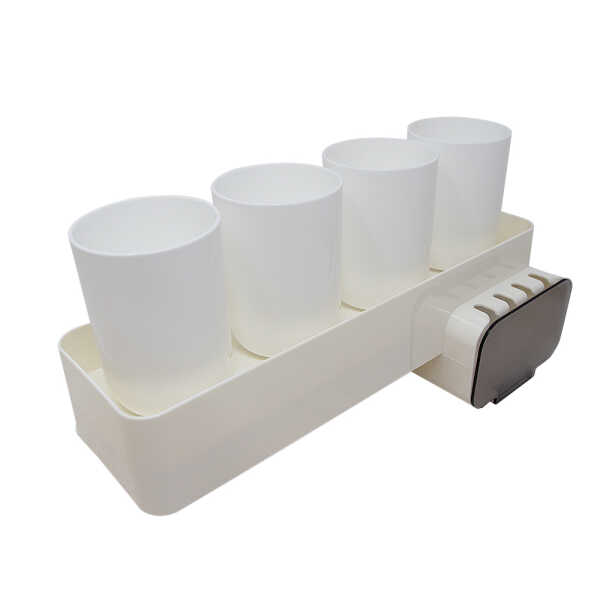 WHITE PLASTIC BATH RACK | 53089 - Image 