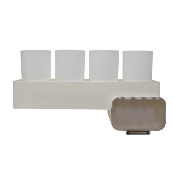 WHITE PLASTIC BATH RACK | 53089 - Image 1