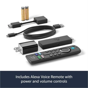 AMAZON FIRE TV STICK 4K REMOTE W/ ALEXA VOICE | B08MQZXN1X - Image 