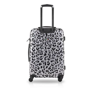 TUCCI ITALY WINTER LEOPARD LOVE LUGGAGE SUITCASE | VARIETY - Image 