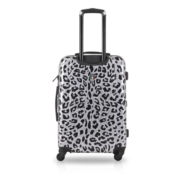 TUCCI ITALY WINTER LEOPARD LOVE LUGGAGE SUITCASE | VARIETY - Image 