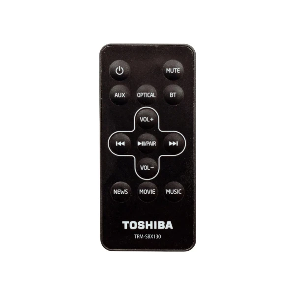 TOSHIBA BLUETOOTH SOUNDBAR WITH REMOTE CONTROL | TY-SBX130B - Image 