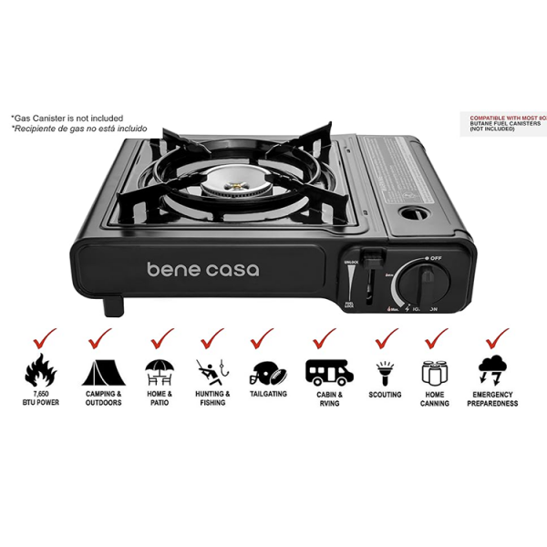 BENE CASA BUTANE BURNER | BC-99473 - Image 