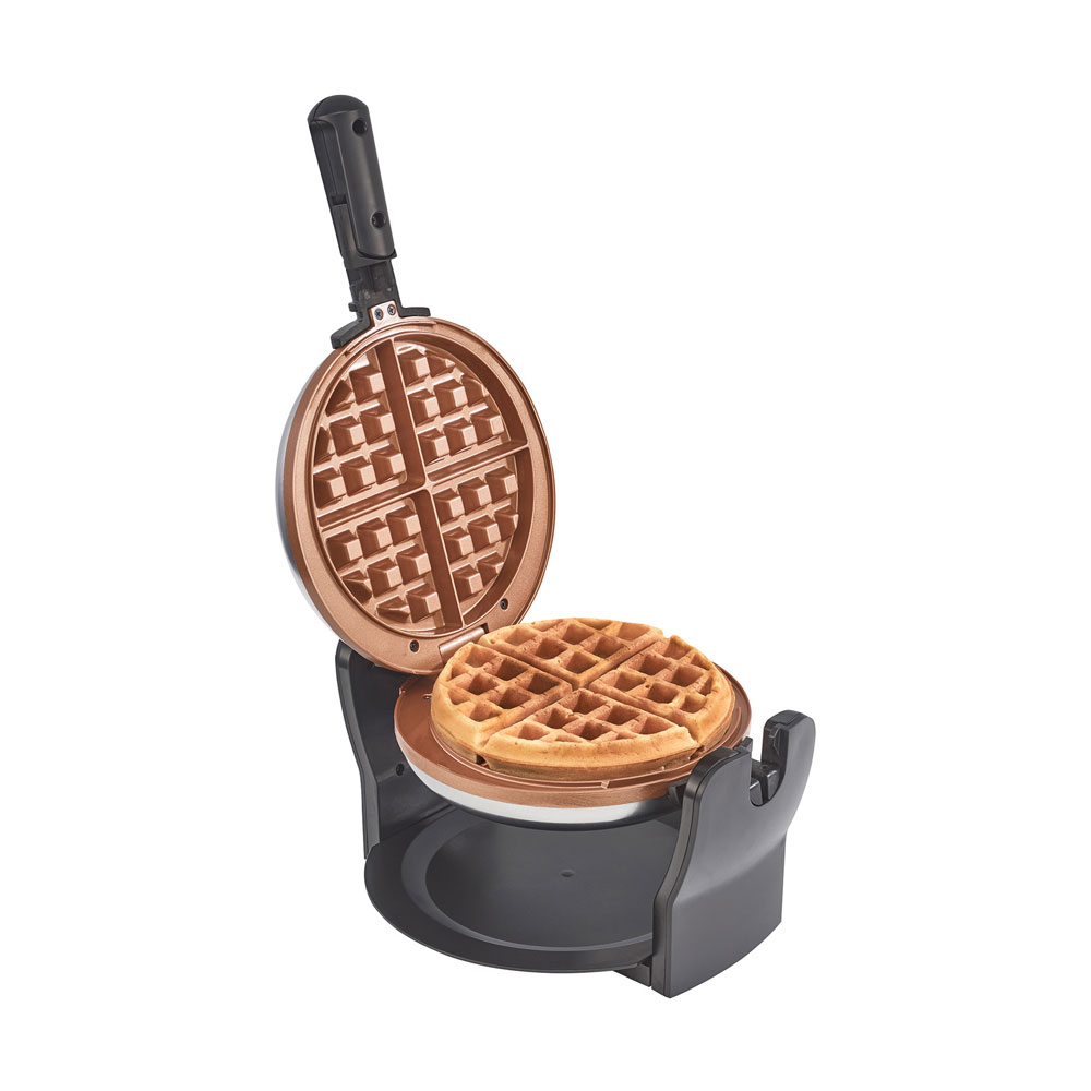Bella rotating copper waffle maker cheap