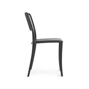 JŌVE MODERN PLASTIC BLACK CHAIR | 2046-B - Image 